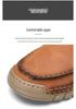 Herren Handgenähte Leder Slipper Loafer - Große Größe Freizeit Fahrerschuhe