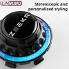LINNUNU 4Pcs For ZEEKR 001 7X 2026 Car Wheel Hub Center Cap ABS Snap-on Styling Badge Rim Cover Exterior Decoration Accessories