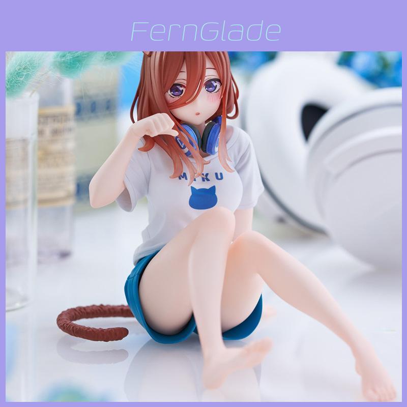 Exquisite Five Equal Parts Bride Home Wear Nino Miku Pvc Figurine For Anime Lovers