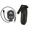 Motorcycle Unilateral Headset U94 PTT Military Heavy Duty Headset for Hytera PD‑780 PD‑785 PD‑788