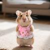 Hamster Dress Knitted Pet Dress for Guinea Pigs Hamster ,Small Animals Dress Photo Props Holiday Party Clothes