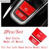 Car Gear Position Handbrake Central Control Button Sequin Decoration Cover Trim Accessories For Honda Vezel HR-V 2014 -