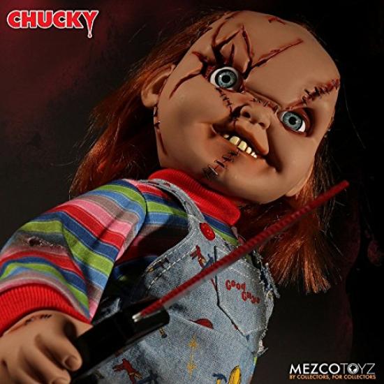 Lalka Chucky Mówiąca Mega Skala Dziecięca 15-calowa
