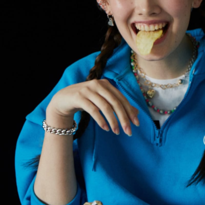 Pepe Zoo [Komodo] Grumet Silver Two-Way Bracelet/Necklace