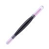 Dubbele nagelriemverwijderaar Pusher Head Quartz Scrubs Stone Pen Stick Grits Manicure Polish Pedicure
