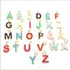 CARLIDANA Hot Sale New Style Hot Sale DIY Accessories Oil Drop Colorful Initial A -Z Letter Brand Stainless Steel Pendant Charms
