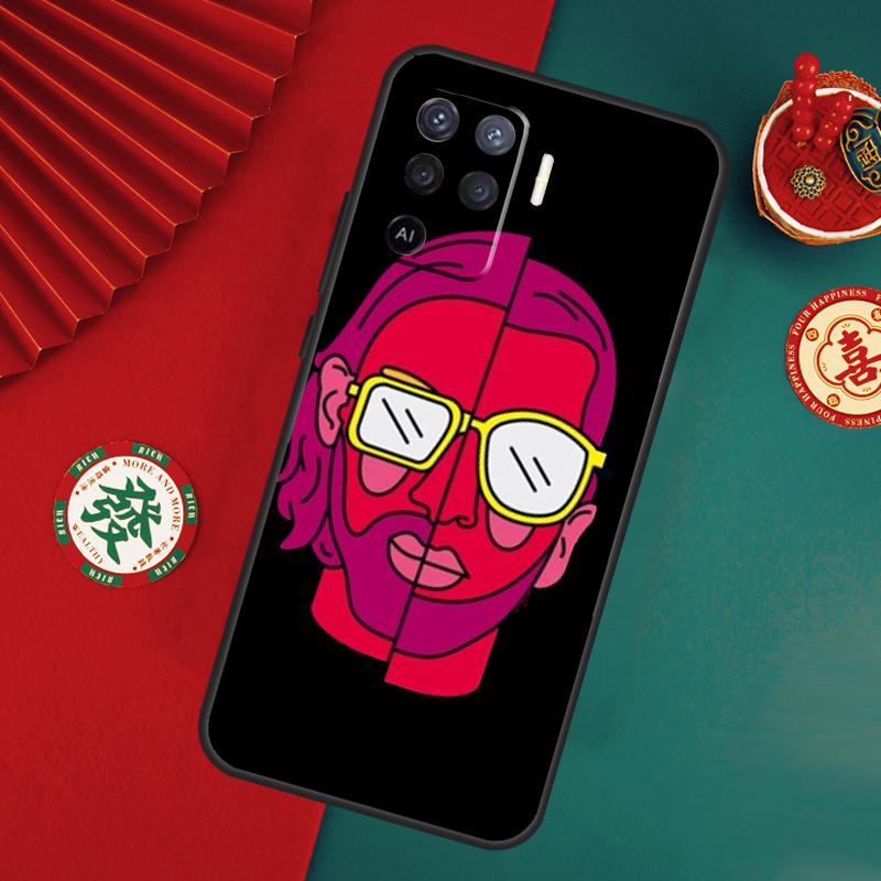 

PNL QLF Rapper Singer Case For Oppo A76 A16 A96 A17 A60 A40 A80 A98 A58 A78 A18 A38 A57 A74 A54 A94 A15 A5 A6 Pro OPPO A57 5G