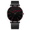 Wrist Quartz Analog Watch Men Stainless Steel Buckle Casual Pendant Accessories