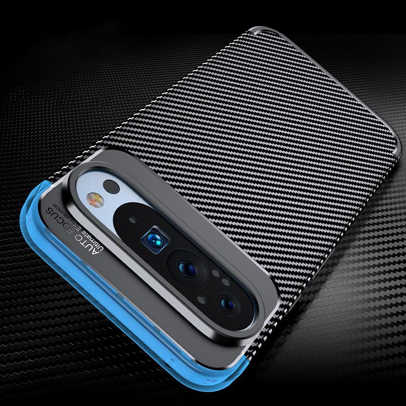 For Google Pixel 9 TPU Cell Phone Case Carbon Fiber Texture Drop Protection Cover