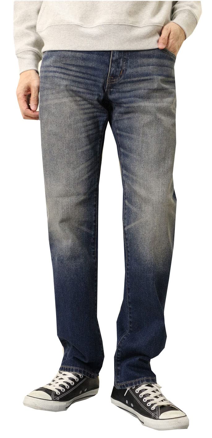 

Джинсы Edwin XV прямого кроя EXV403, выстиранные, размер 33, мужские, б/у,