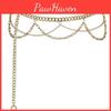 Waist Ladies Metal Chain With Carved Details Elegant Jewelry For Winter Seasons