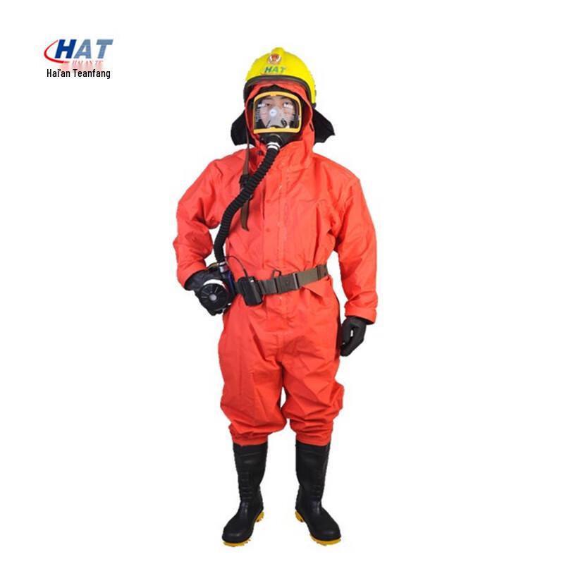 Haian Special RHF-II-H Lightweight PVC Chemical Protective Suit