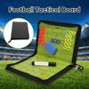 Allenatore di Calcio Cartella Tattica da Calcio Strumento di Assistenza Lavagna Tattica Magnetica Pieghevole Appunti Tattici per Allenamento di Calcio
