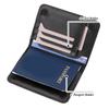 Stylish Passport Holder Durable Wallet Leather Credit Back Card Organizer for Business and Vacation