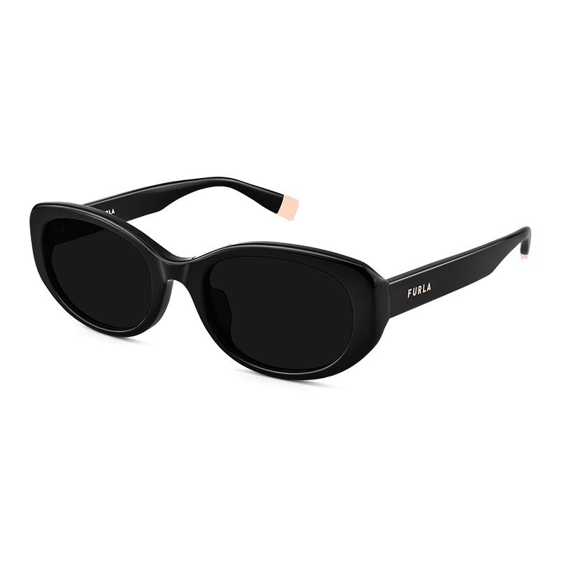 Furla Trendy Slim-Frame Tortoiseshell Sunglasses Cat-Eye UV Protection Sun Glasses Unisex Style for Couples