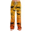Women's Halloween Print Drawstring Pants, Casual Long Pants for Sleepwear or Daily