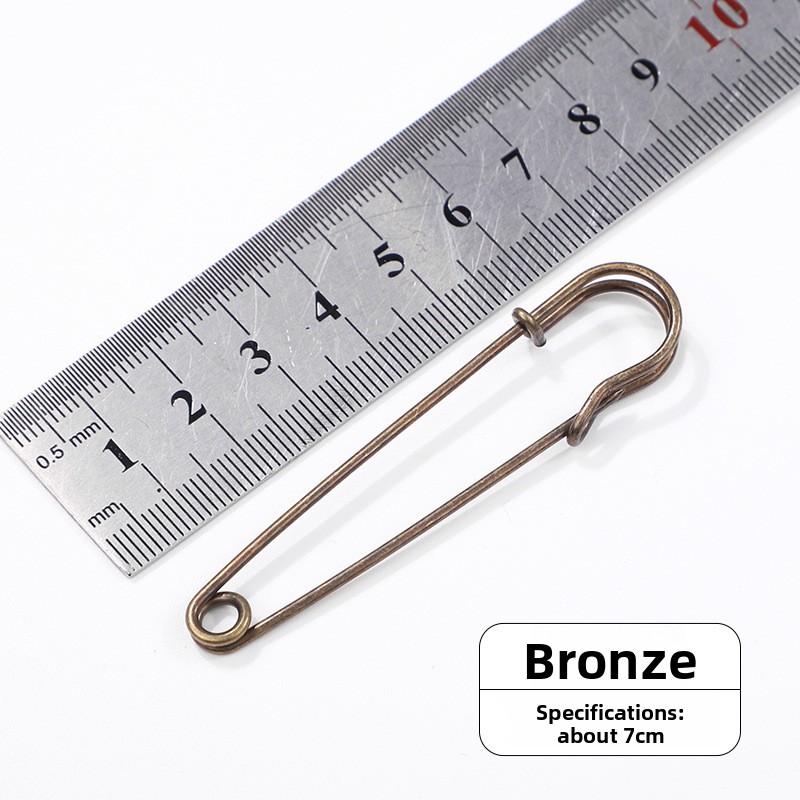 Förtjockade Stora Säkerhetsnålar, Säkerhetsnålar för Rockar, Knappar till Ulltröjor, Enkla Nålar, Broscher, Handgjorda Smyckestillbehör