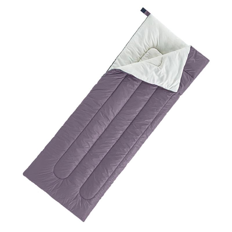 Lightweight Sleeping Bag Soft Breathable Comfortable Waterproof Outdoor Camping Sleeping Bag for Adults Purple