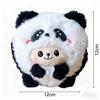 JIAXIN Panda Plush Toy, Relaxing Toy, with Bell Ball