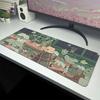 Podkładka pod mysz dla gracza Wielka Fala Klawiatura Duża podkładka pod mysz gamingową Biała Kawaii Mata Gumowe Akcesoria Komputer Laptop Konfiguracja Biurko Mata