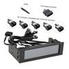 5.25inch Fan Controller Touchscreen Support 5 Channel Automatic Manual Control T