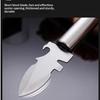 Ergonomic Design Stainless Steel Oyster Knife with Peeler for Kitchen Efficiency