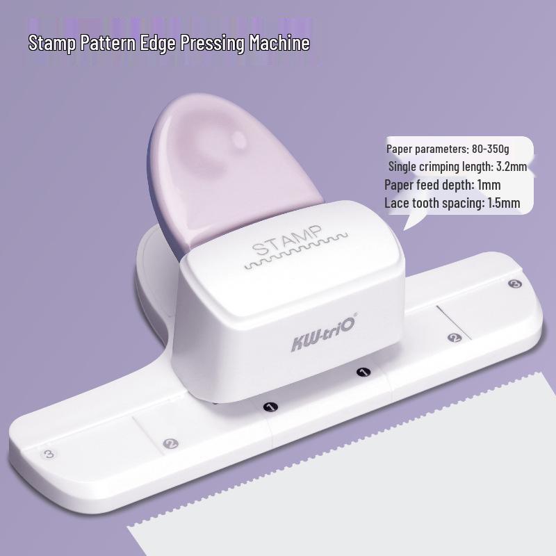 Kede You Large Notebook Tool: Children s Lace Embosser & Hole Puncher