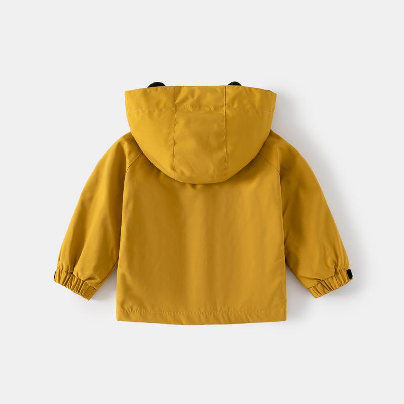 Children's 2026 New Fleece-Lined Hooded Jacket - Trendy Thick Boys' Coat