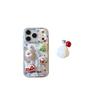 Autumn and winter cute three-dimensional Christmas tree snowman for apple 17promax mobile phone case iphone16pro new 1