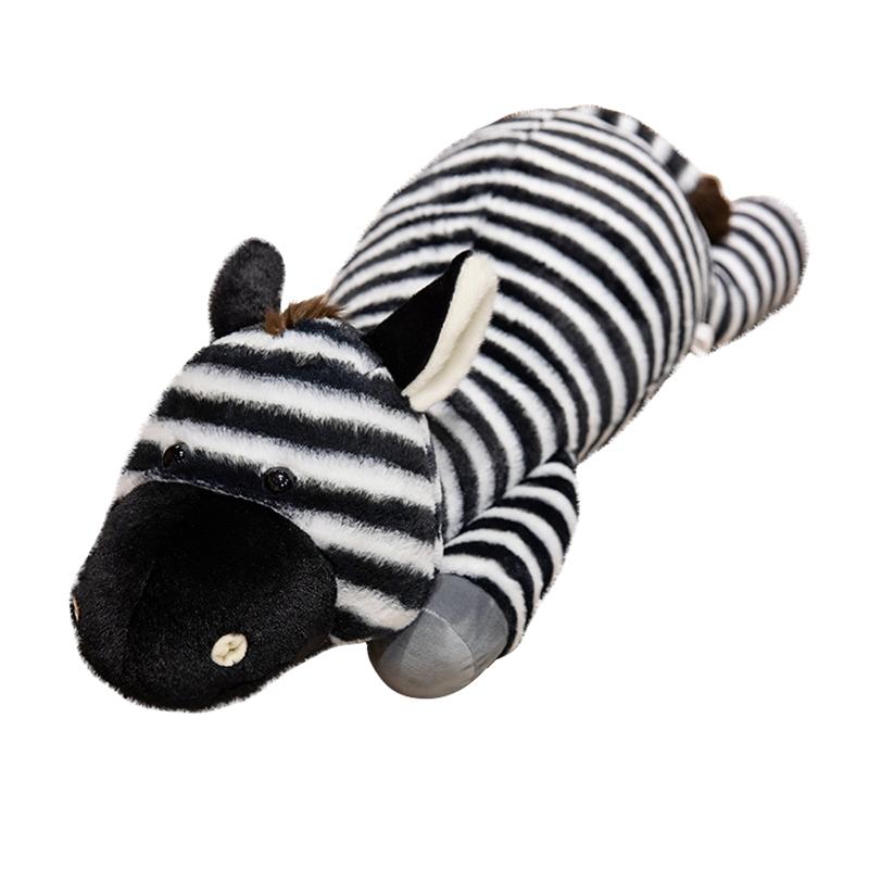 

Non-Toxic Giant 40-110Cm Fluffy Horse Plush Toys Sleeping Pillow Cute Animal Stuffed Wild Animal Zebra Dolls Floor Mat Children Birthday Gift 40cm
