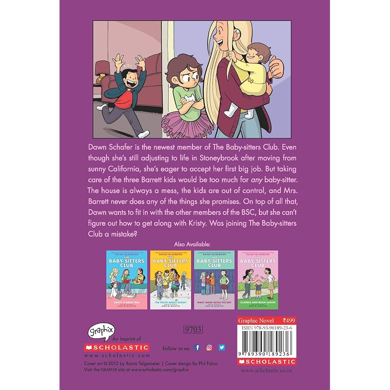 The BabySitters Club Graphix: Dawn And The Impossible Three