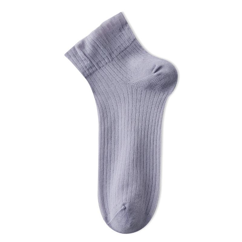 Summer Thin Ice Socks for Women, Boneless Crystal Silk Anti-hook Silk Short Tube Glass Fiber Ultra-thin Short Socks