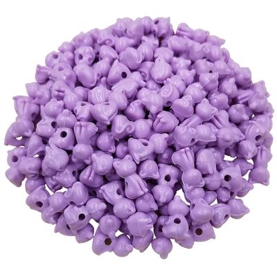 Großhandel Halskette Armband Acryl 50 STÜCKE 15x9mm Katze Lose Perlen Schmuckherstellung DIY für Anhänger Zubehör