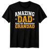 Männer Fantastischer Papa Großartiger Opa Lustiges Vatertags-T-Shirt Tee Bester Papa aller Zeiten#FD