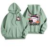 Women's Casual Fashion Halloween Printed Leisure Hooded Sweatshirt With Pockets