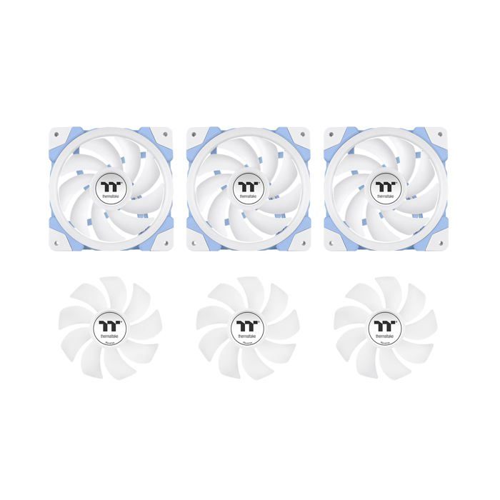 Ventilateur - THERMALTAKE - SWAFAN EX14 ARGB - Éclairage ARGB - 140 mm - Silencieux < 23 dB