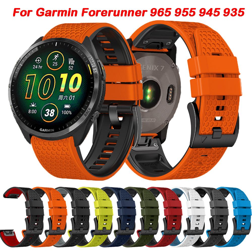 QuickFit 22 26mm Silikonarmband Für Garmin Forerunner 965 955 945 935 Armband Fenix 7X 7 6X 6 5X 5 Epix Pro Gen 2 Armband