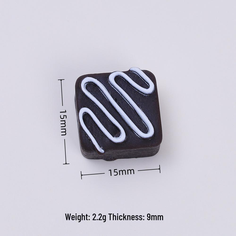 Handmade Musical Note Chocolate Candy Toy DIY Ornaments with Resin, Cream, and Glue Accessories
