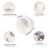 10PC Recessed Downlight GU10 MR16 Round Replacement Aluminum Kit Fitting Mounting Ceiling Spotlights Lamp Socket Holder Fixtures