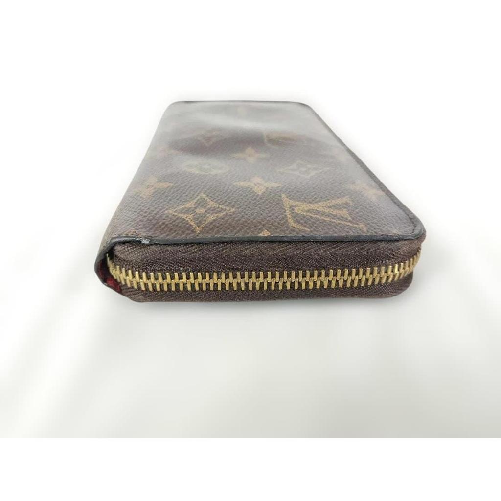 Used Louis Vuitton Monogram Portefeuille Clemence Long Wallet