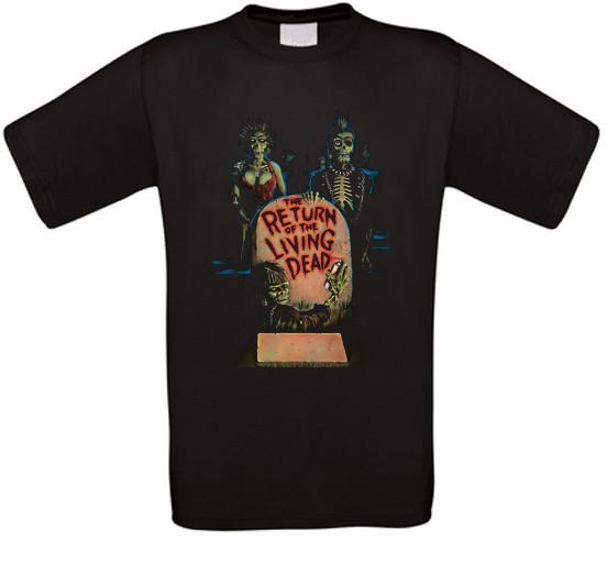 Ritorno Of The Vivente Dead La Zombies Kommen Culto Movie TShirt Tutte Misure Unisex T-Shirt XL