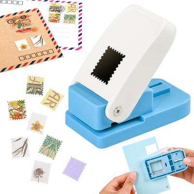 Square Hole X for DIY and Punch, Stamp-shaped, Rectangular, 25.4mm 21.1mm, Crafts.