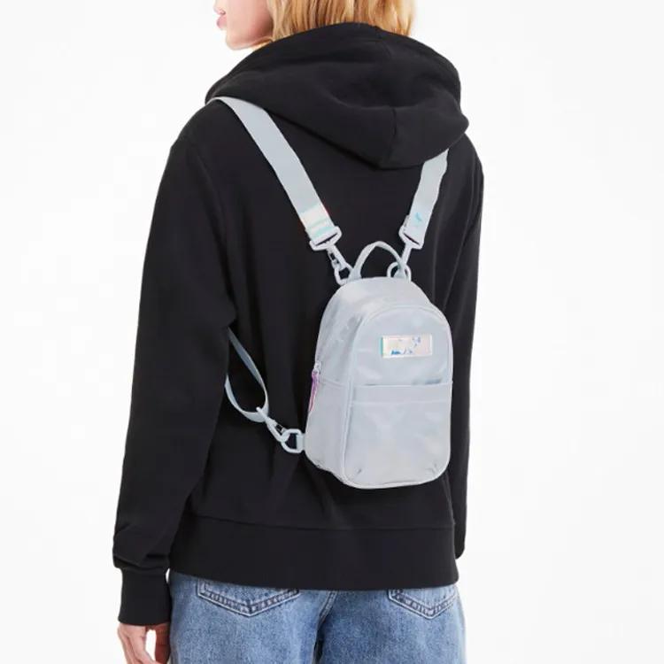 Puma Fabric Backpack Regular Women's Blue (Unisex) Backpacks 076984 03