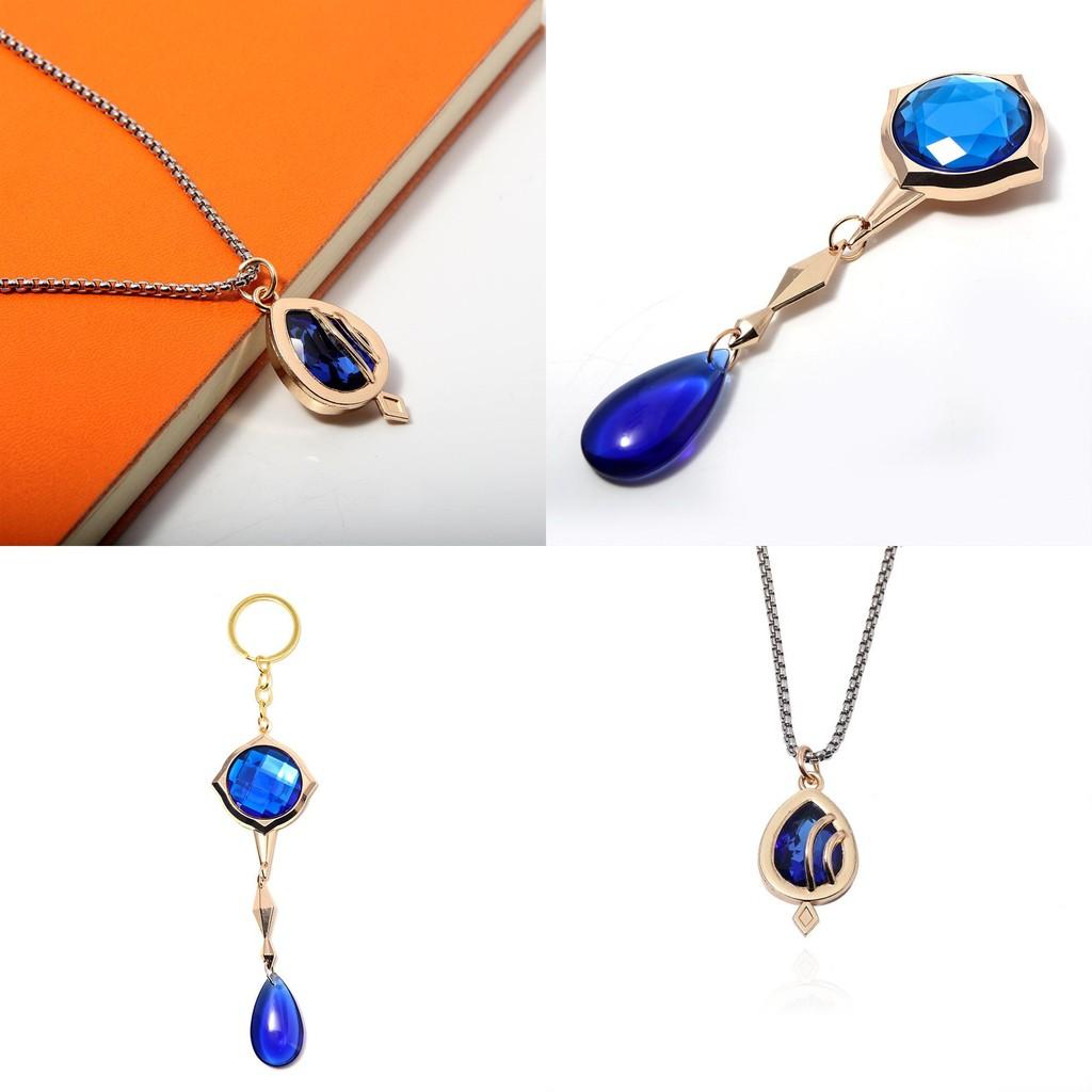 Collier Cristal Funiina Genshin Impact Avec Pendentif en Alliage Pour Cosplay et Cadeau