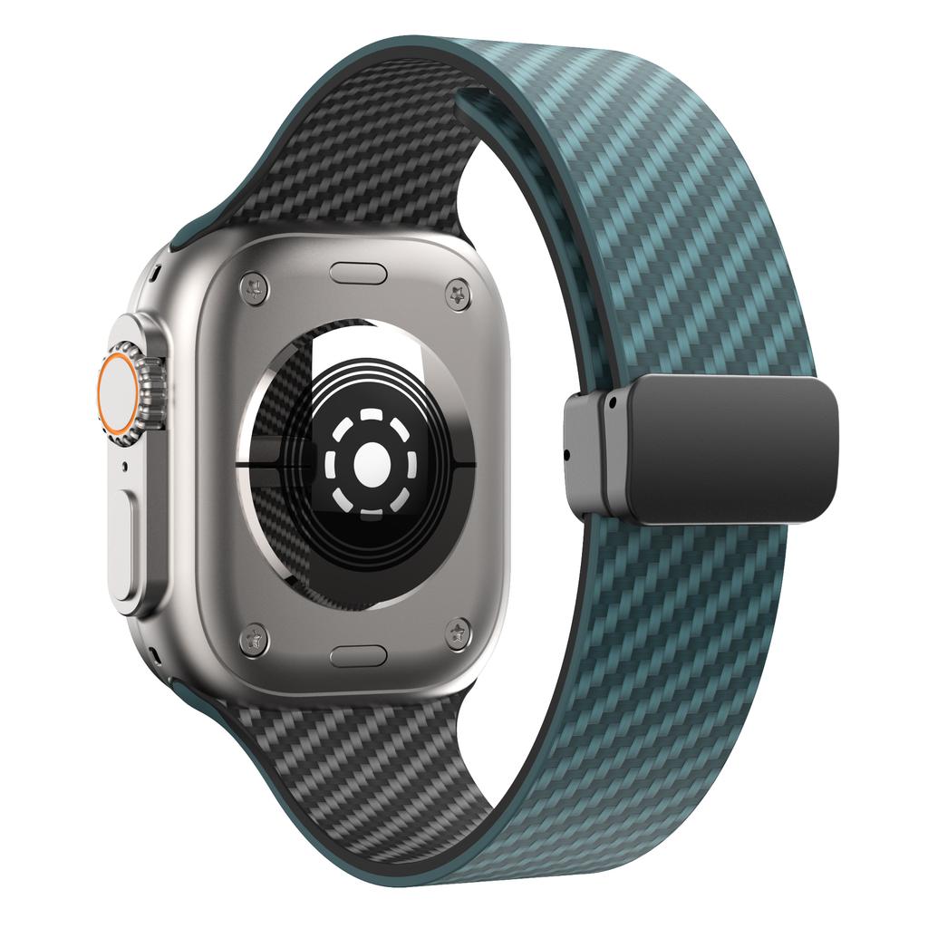 Straps For Apple Watch Ultra 2 Bands 49mm 44mm 45mm 41mm 40mm 46mm 42mm Magnetic Correa Bracelet iWatch Series 9 8 7 10 6 SE 5