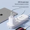 PD40W Dual USB-C Fast Charger for Apple Devices - US/EU Standard, Dual Port