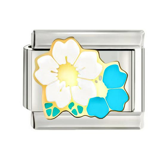

Stainless Steel 9MM Italian Enamel Bracelet Watch Strap Module