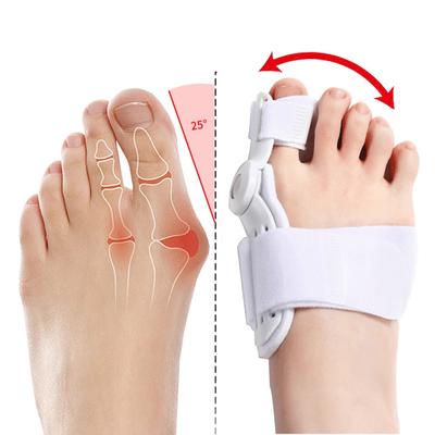 2Pcs Zehen Corrector Fuß Finger Separator Toe Separator Fuß Pflege
