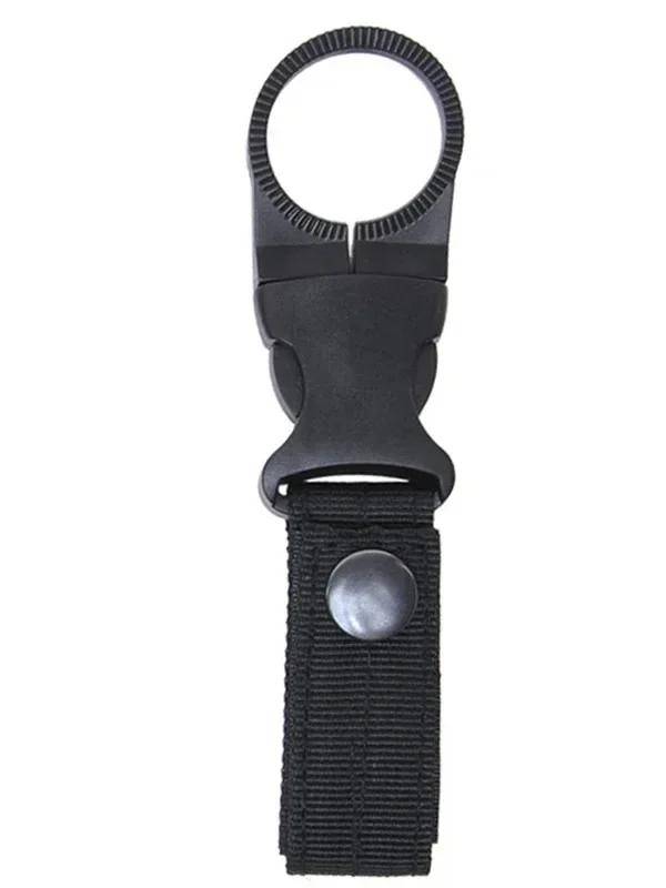 1/2/3Pcs Webbing Buckle Hook Water Bottle Holder Clip Outdoor  Nylon  Climb Carabiner Belt Backpack Hanger Camp