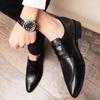 Nuove Brogue Classiche Retrò da Uomo Scarpe da Lavoro in Pelle con Lacci da Uomo Scarpe Piatte Formali da Ufficio da Uomo Scarpe Oxford per Matrimoni e Feste da Uomo